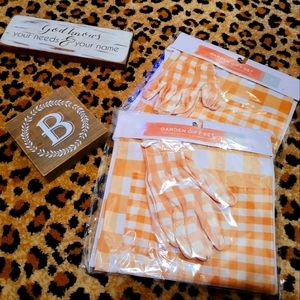 Garden Glove & Apron Set